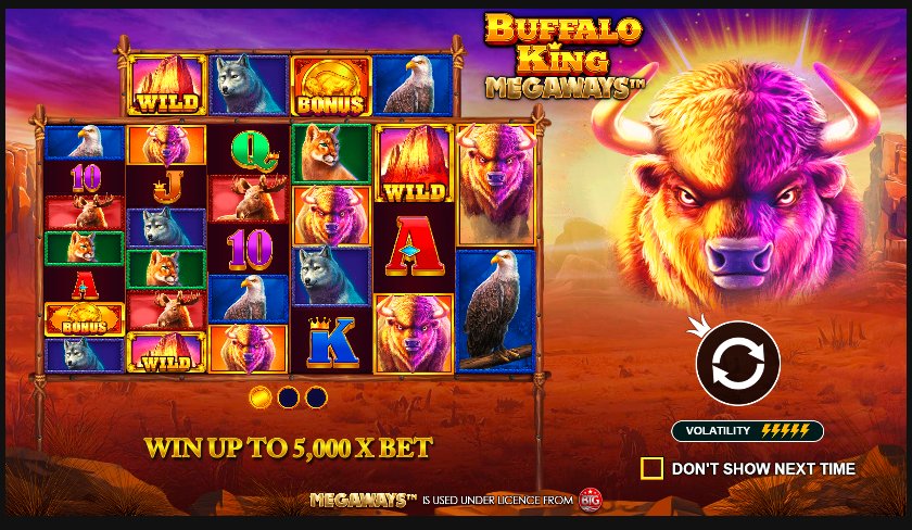 TIPS LENGKAP JACKPOT DI BUFFALO KING MEGAWAYS