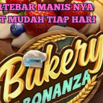 KUE BERTEBAR MANIS JACKPOT BAKERY BONANZA SLOT